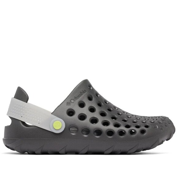 Columbia Men\'s Black Gray Creeksider Adjustable Slip-On Casual Clogs Size 10 main image 9